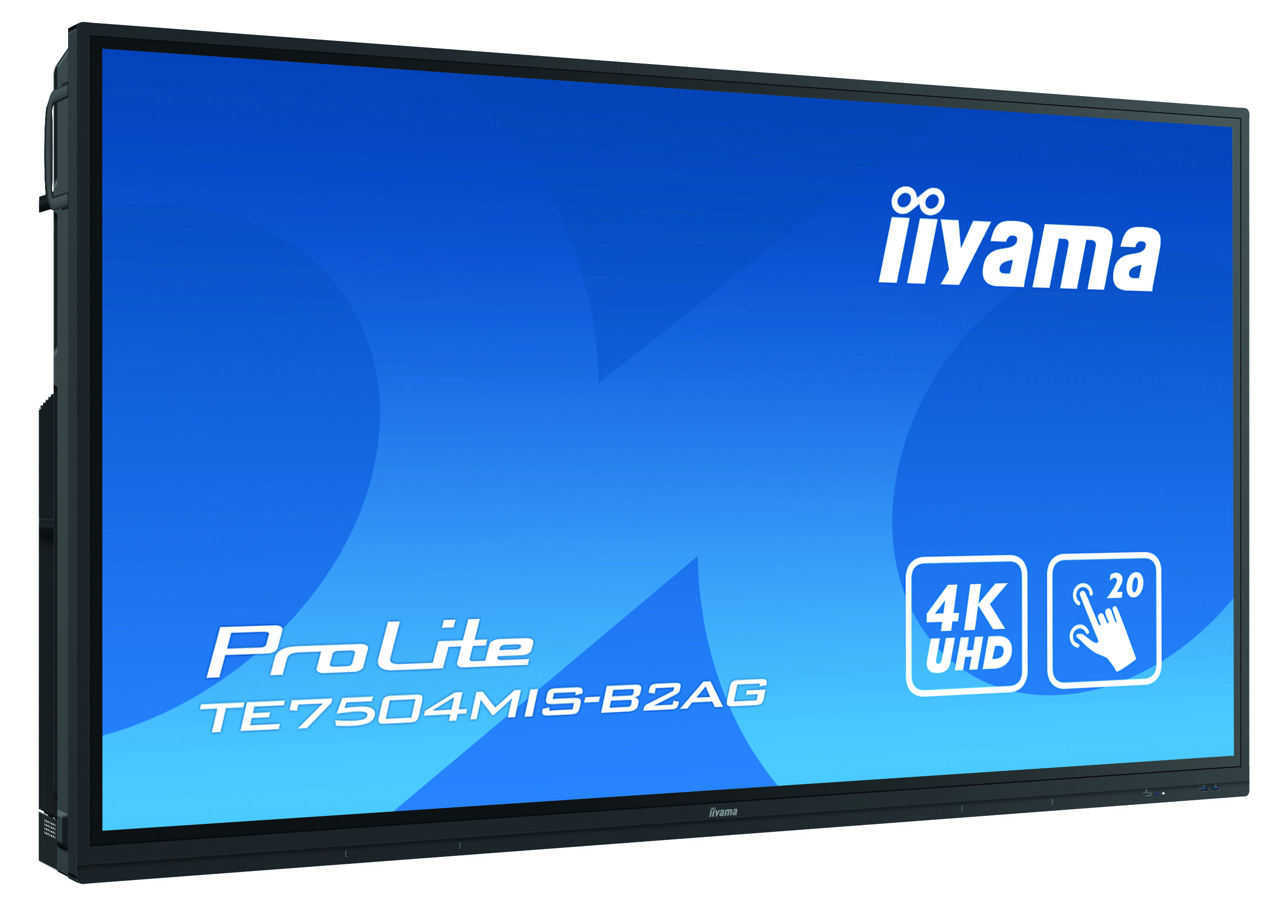 Iiyama ProLite TE7504MIS-B2AG - 190 cm (75) Diagonalklasse LCD-Display mit LED-Hintergrundbeleuchtung - interaktive Digital Signage - mit Integrierter Media-Player und Touchscreen (Multi-Touch)