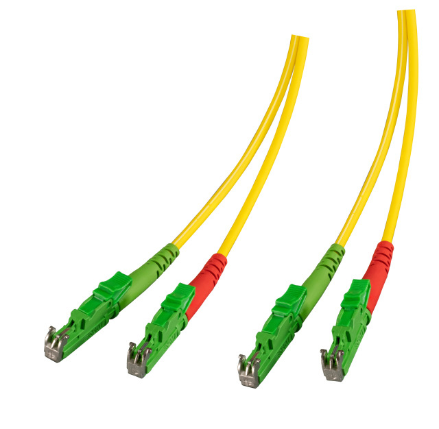 EFB Elektronik O0933.20 fibre optic cable 20 m 2x E-2000 (LSH) OS2 Yellow