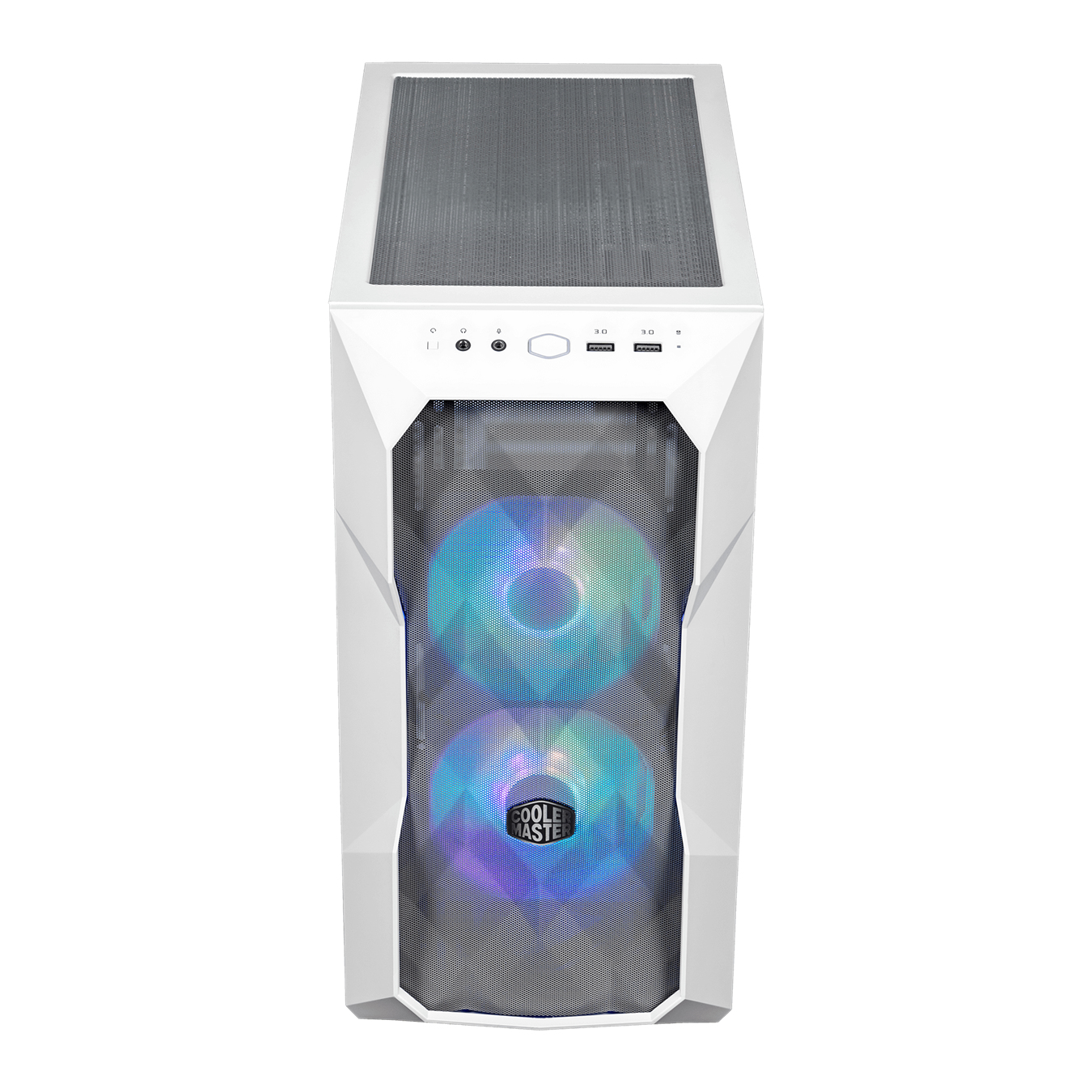 Cooler Master MasterBox TD300 MESH - Tower - micro ATX - Seitenteil mit Fenster (gehrtetes Glas)