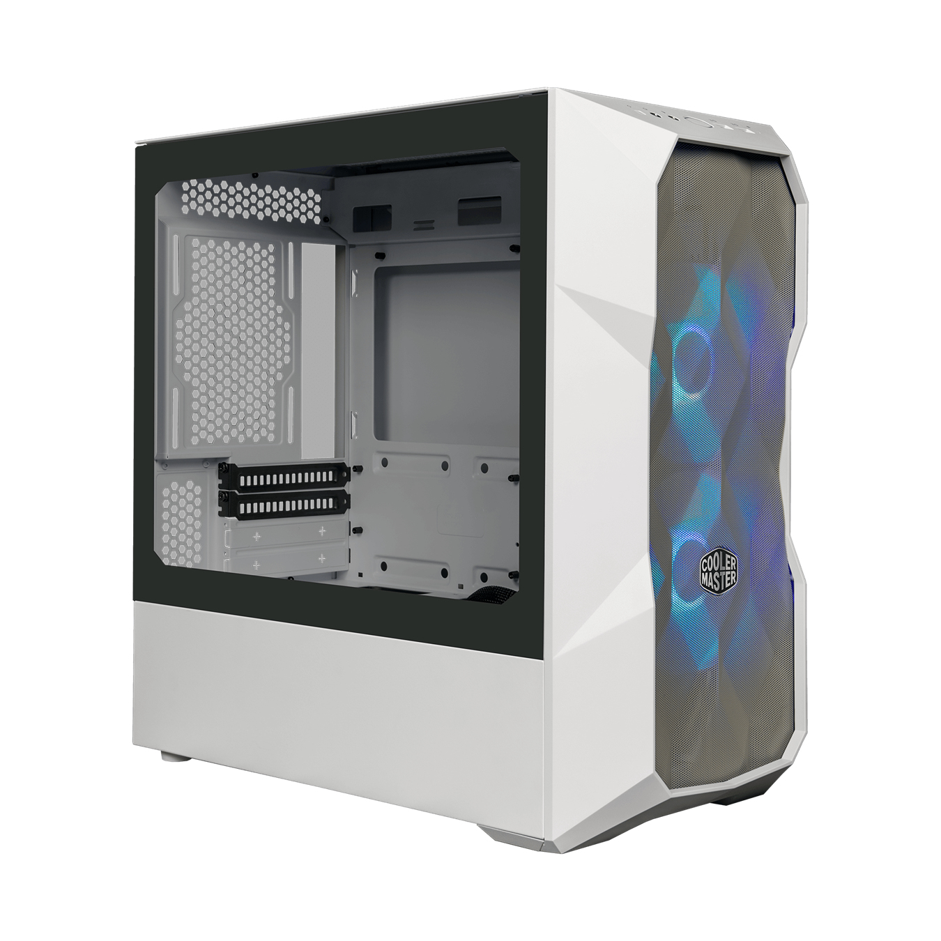 Cooler Master MasterBox TD300 MESH - Tower - micro ATX - Seitenteil mit Fenster (gehrtetes Glas)