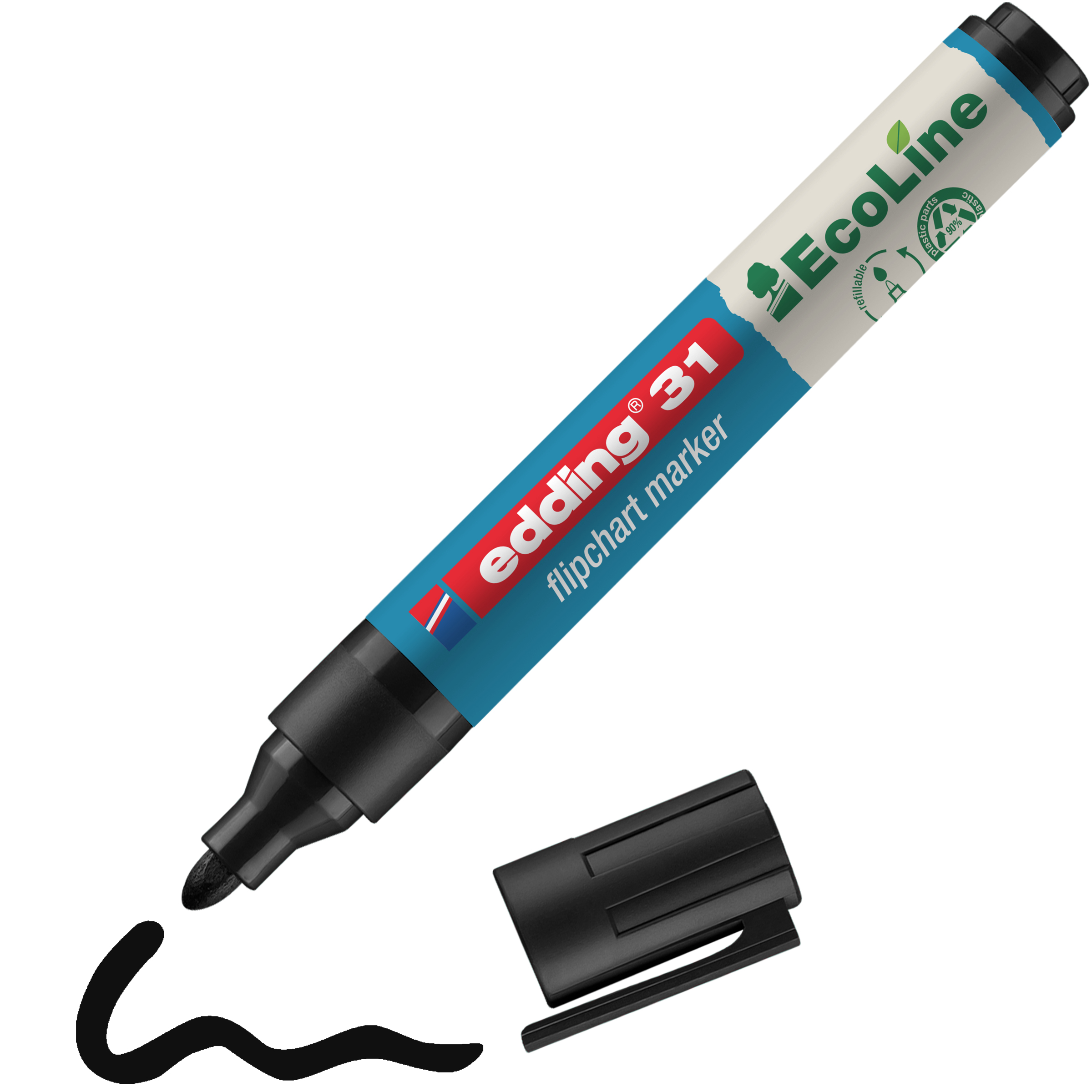 EDDING EcoLine 31 - Marker - f�r Flipchart