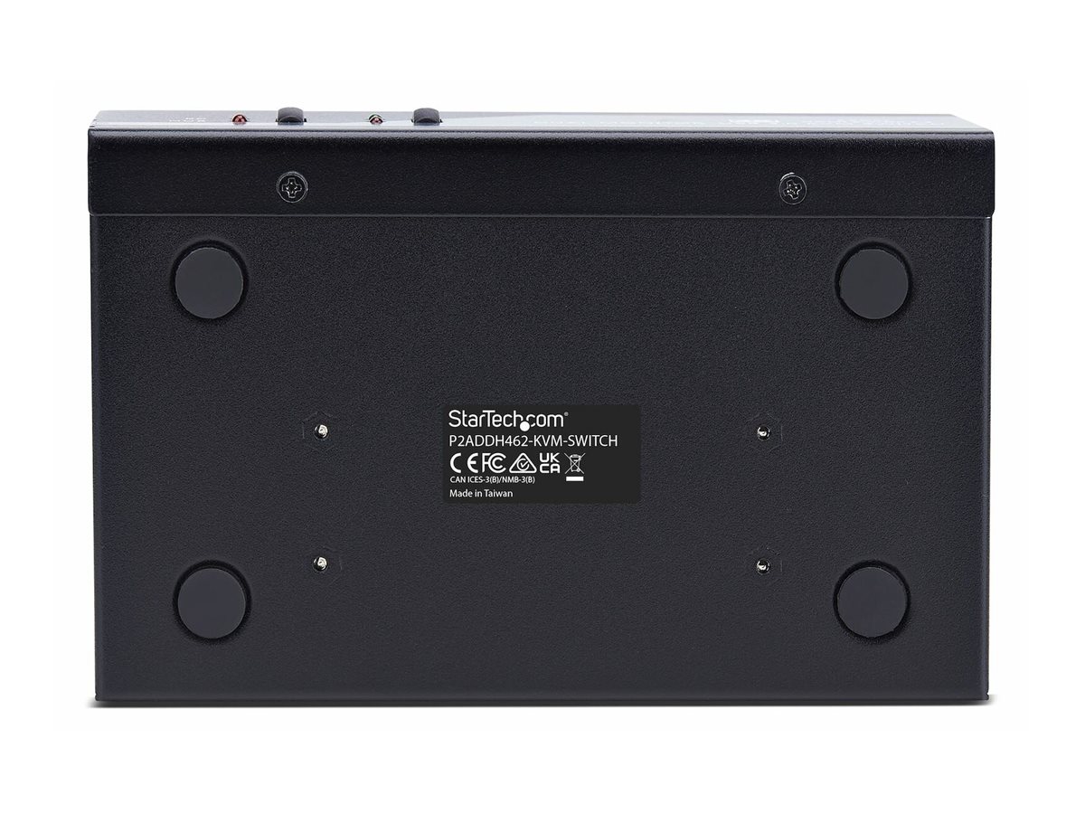 StarTech.com 2-Port Dual-Monitor DisplayPort en HDMI KVM Switch, 4K 60Hz