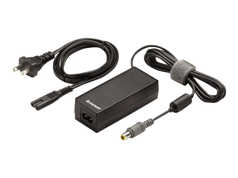 Lenovo 65W AC Adapter (Japan) power adapter/inverter Indoor Black