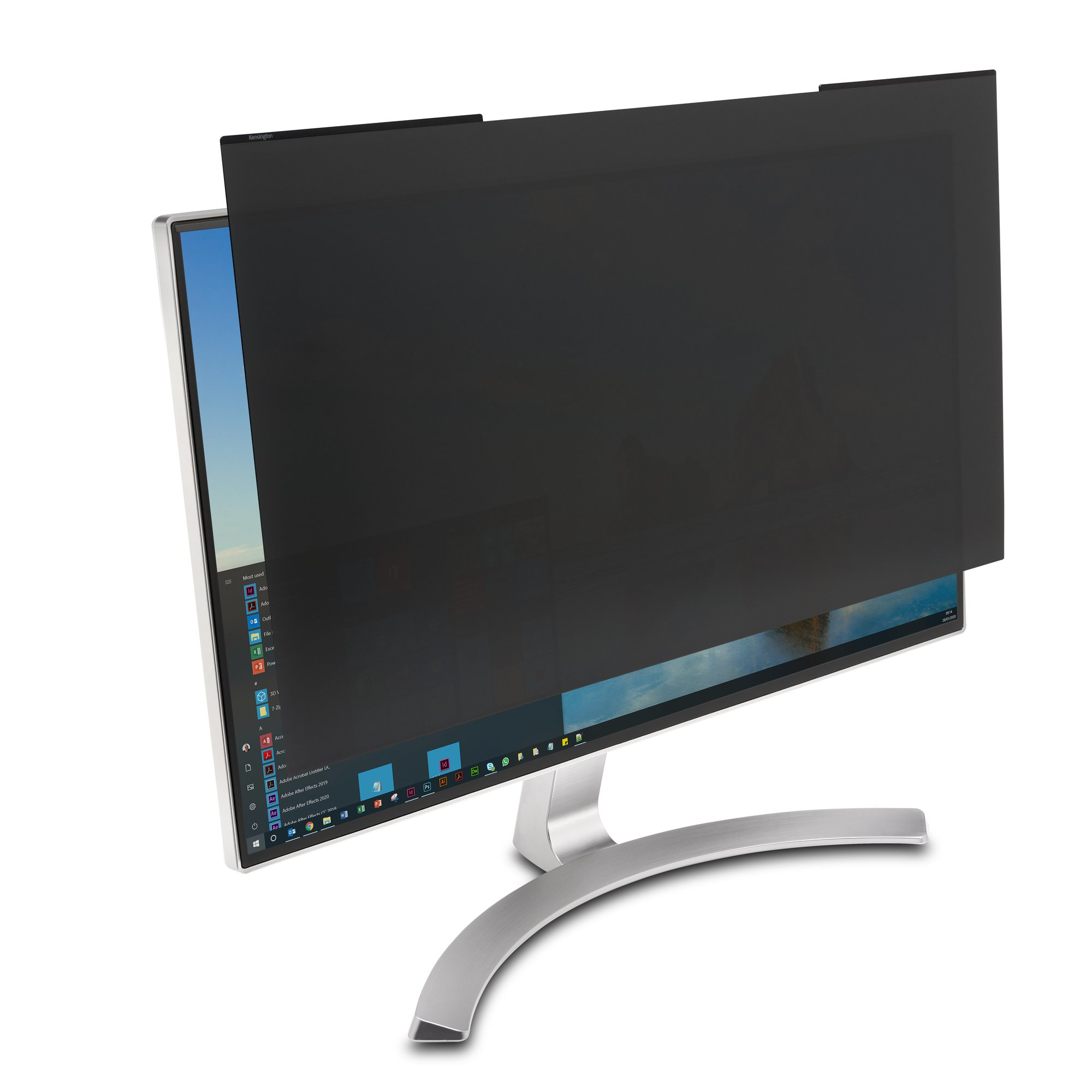 Kensington MagPro 24 (16:9) Monitor Privacy Screen with Magnetic Strip - Blickschutzfilter f�r Bildschirme - 61 cm (24)