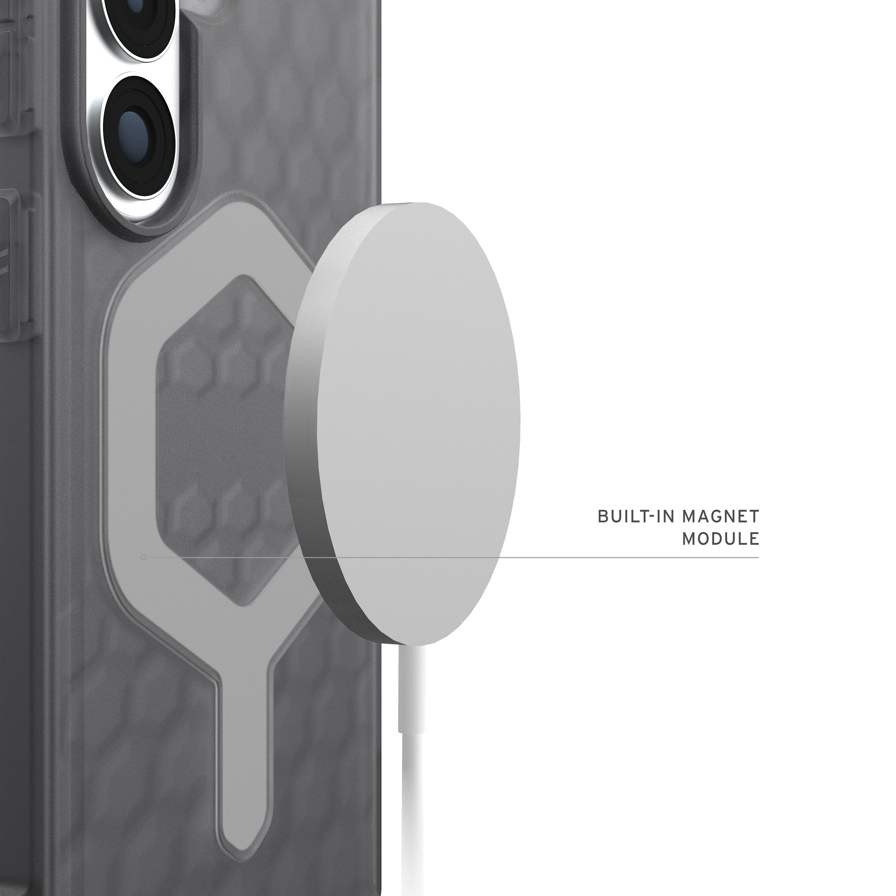 Urban Armor Gear Essential Armor custodia per cellulare 17 cm (6.7) Cover Cenere