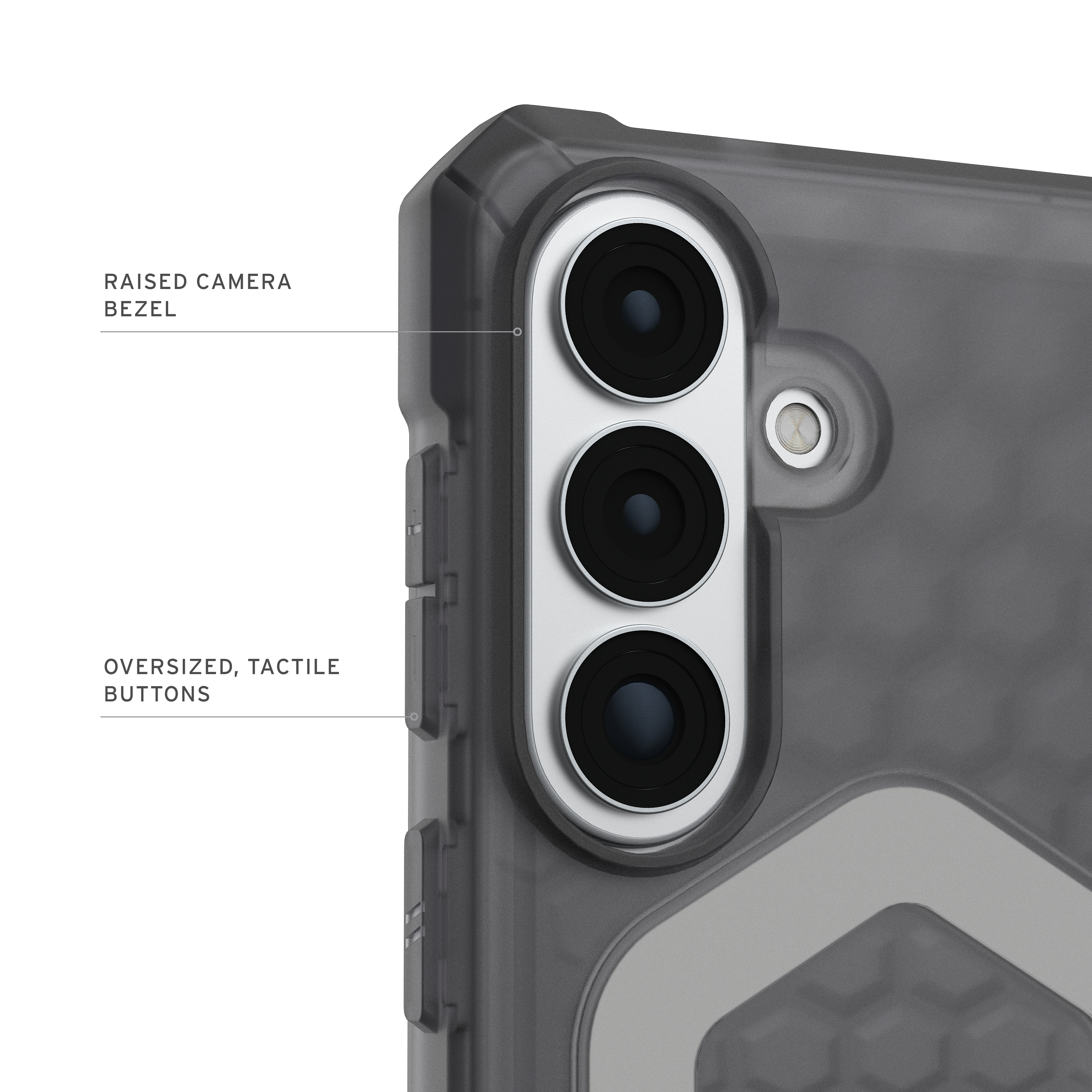 Urban Armor Gear Essential Armor custodia per cellulare 17 cm (6.7) Cover Cenere