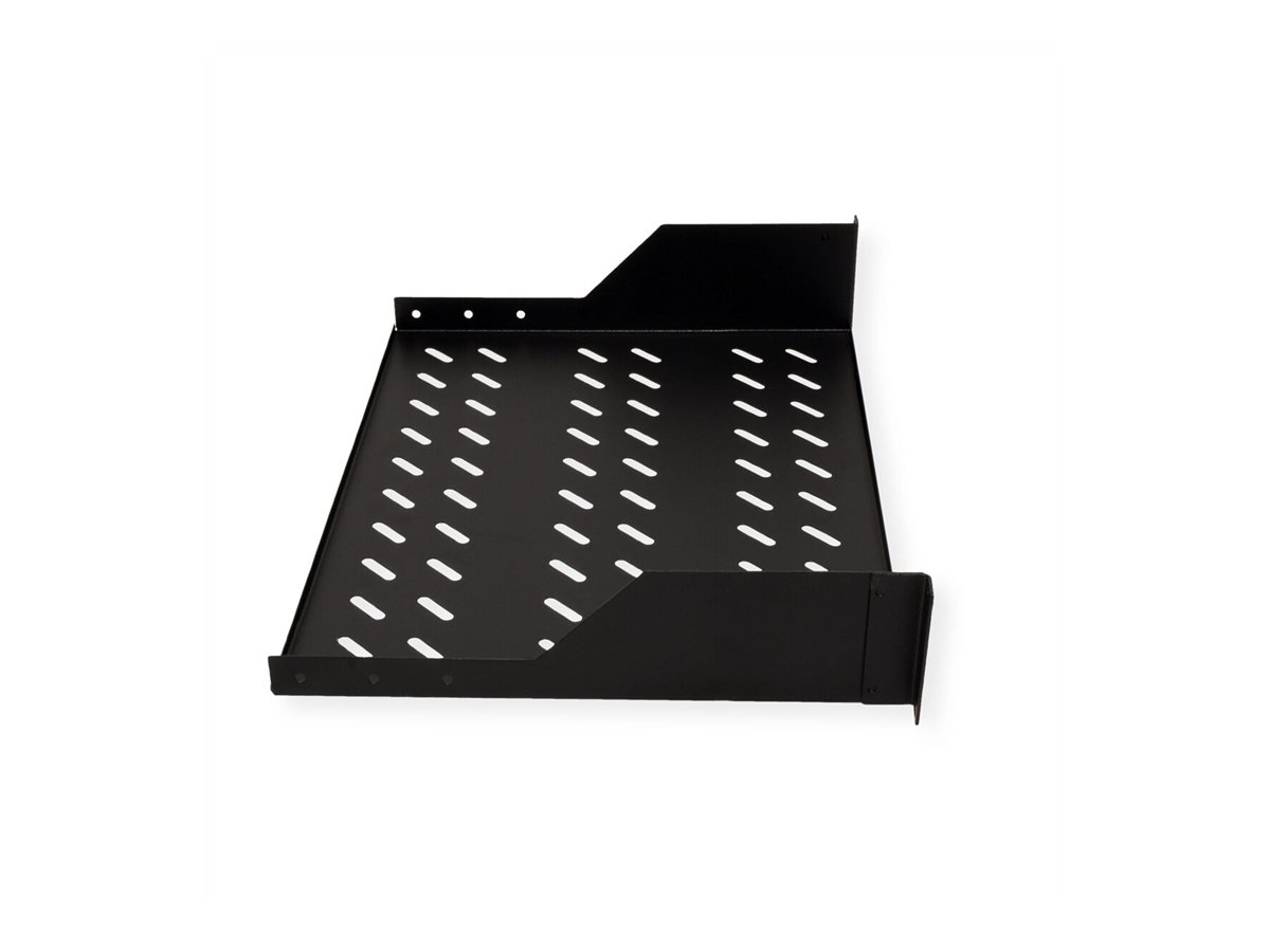 ROLINE Rack - Regal - 350 mm tief, Tragf�higkeit 25 kg - RAL 9005, Jet Black - 2U - 48.3 cm (19)