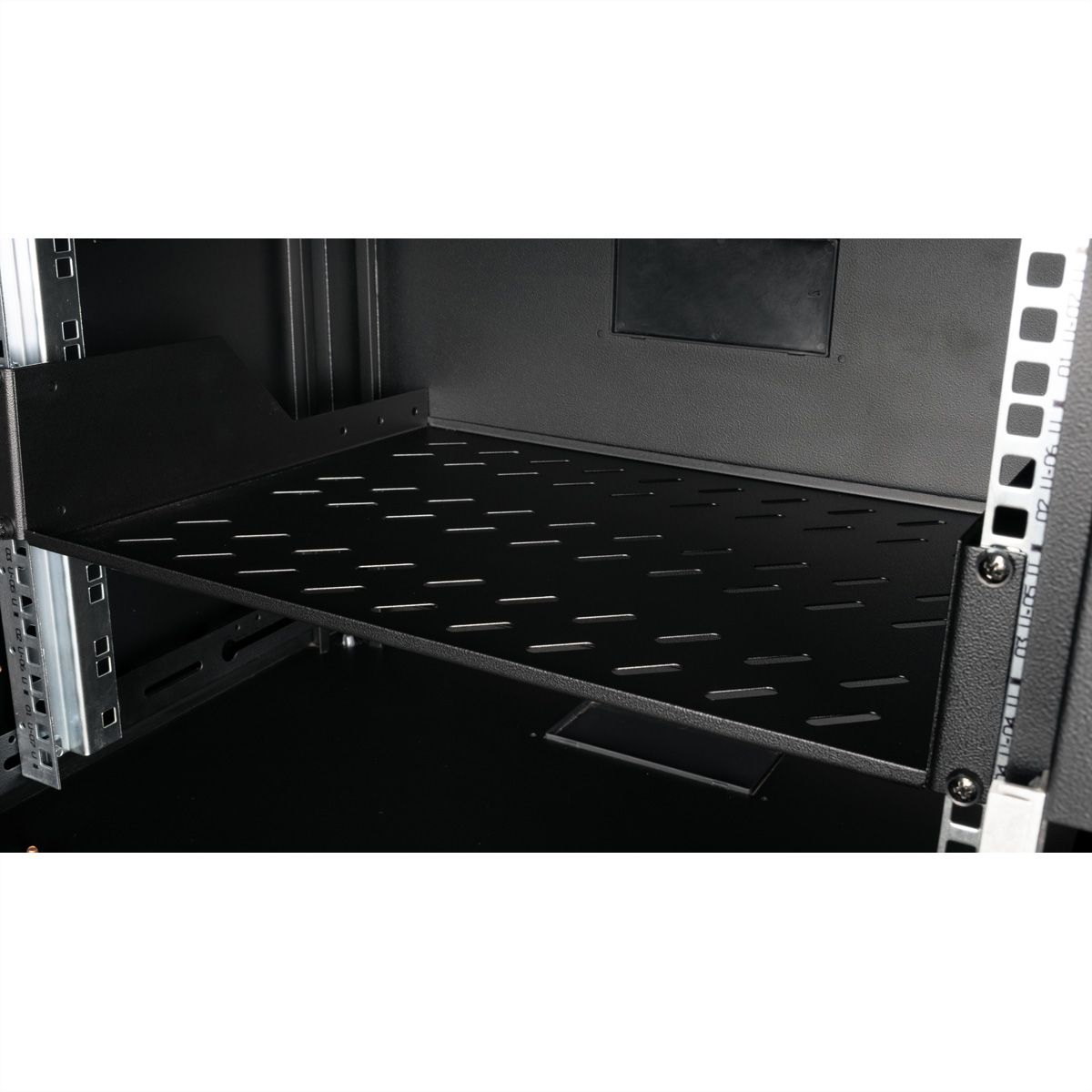 ROLINE Rack - Regal - 350 mm tief, Tragf�higkeit 25 kg - RAL 9005, Jet Black - 2U - 48.3 cm (19)