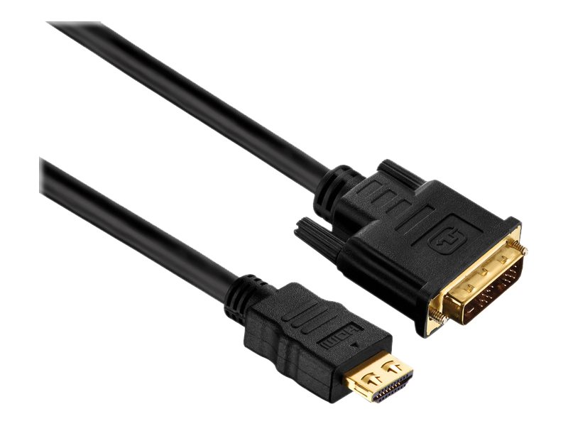 PureLink HDMI-DVI M-M 0.5m DVI-D Black
