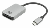 ACT Lecteur de cartes USB-C pour SD et micro SD, SD 4.0 UHS-II
