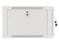 Lanberg WF01-6606-10S - Wandmontiertes Regal - 6U - 60 kg - 18 kg - Grau