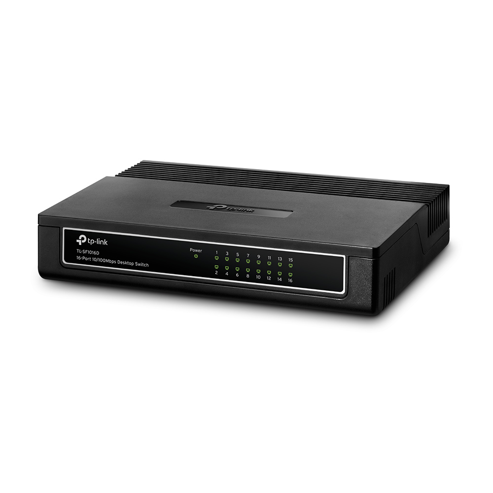 TP-LINK Switch 16x FE TL-SF1016D V7.4 - Switch - 0,1 Gbps