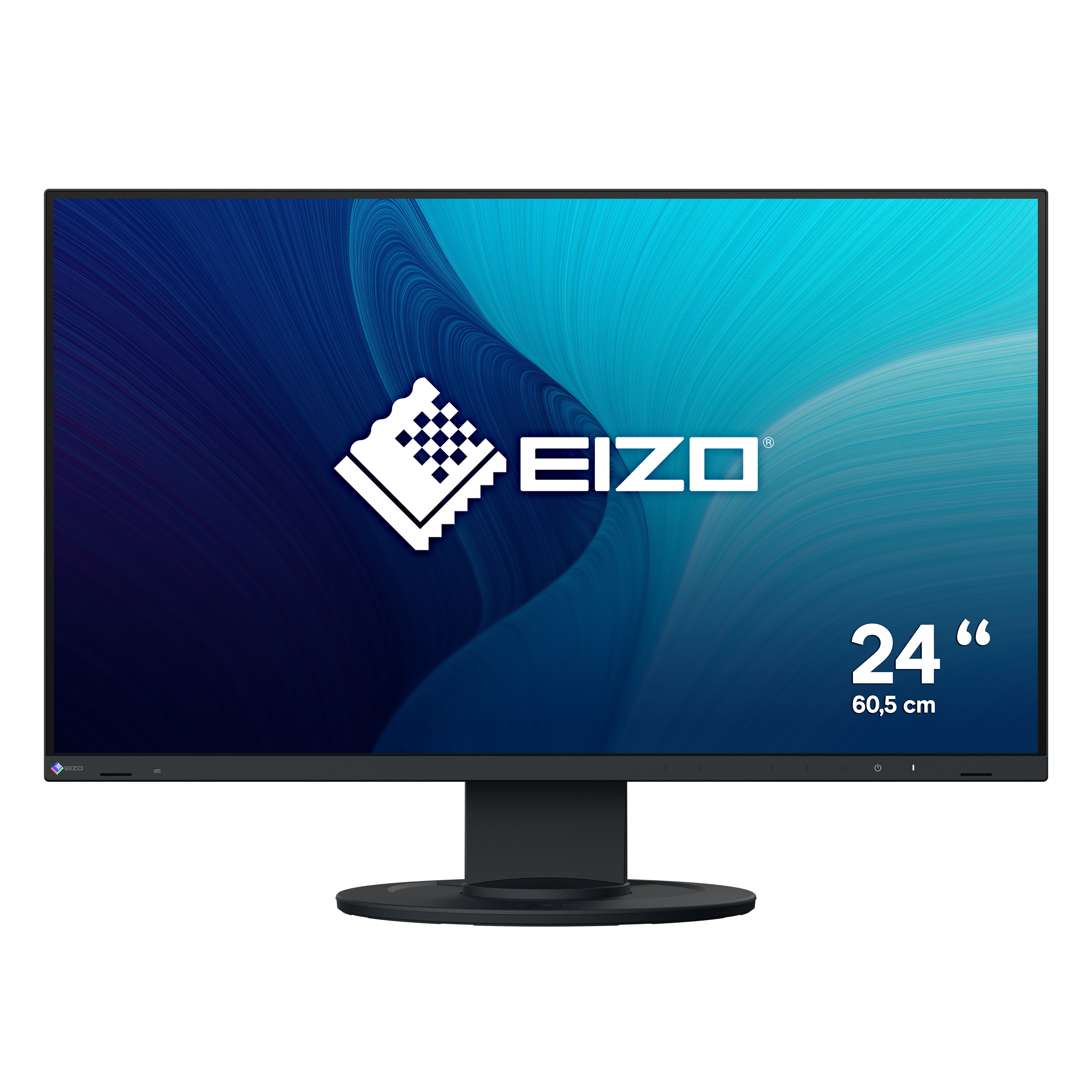 EIZO FlexScan EV2400R-BK Monitor PC 60,5 cm (23.8) 1920 x 1080 Pixel Full HD LCD Nero