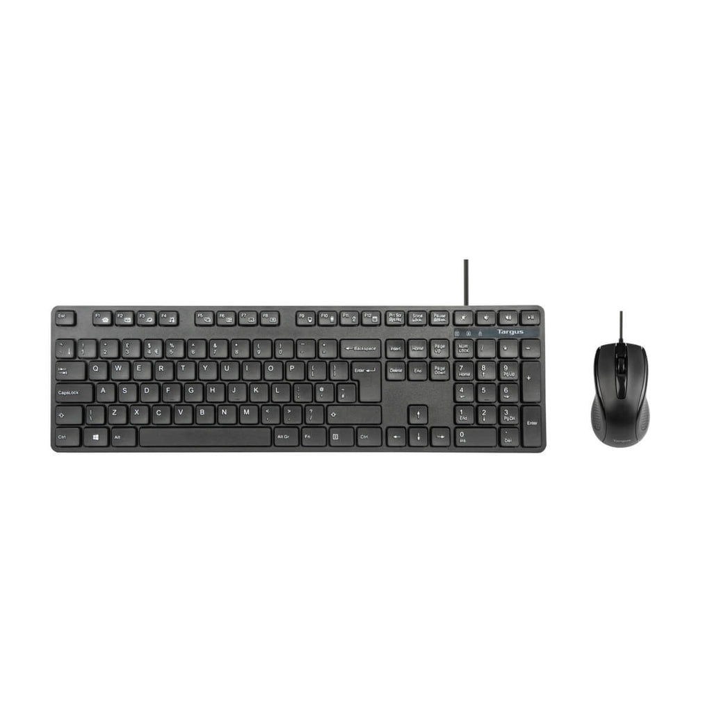 Targus AKM622FR clavier Souris incluse Universel USB AZERTY Fran�ais Noir