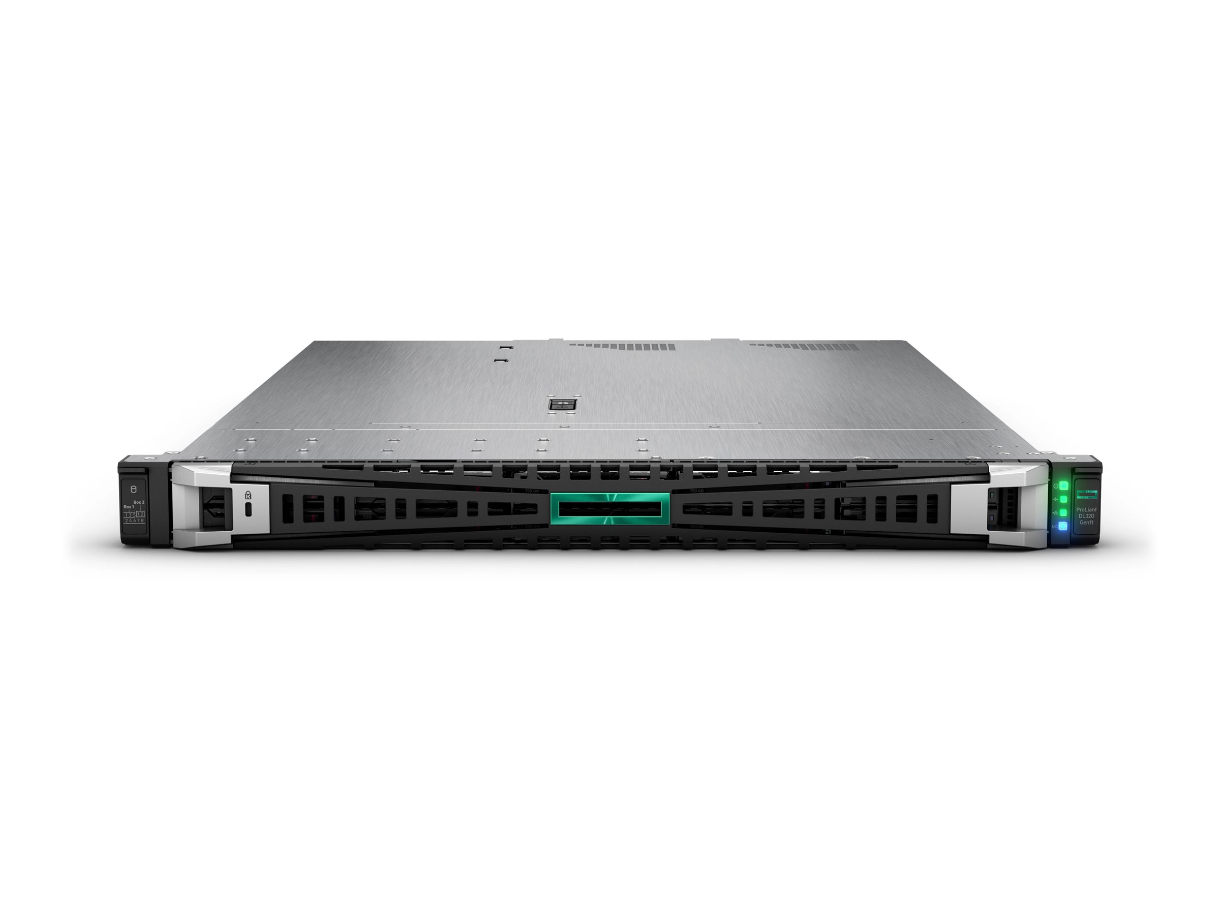 HPE ProLiant DL320 Gen11 - Server - Rack-Montage - 1U - 1-Weg - 1 x Xeon Gold 6526Y / 2.8 GHz - RAM 128 GB - SATA/SAS/NVMe - Hot-Swap 6.4 cm (2.5)