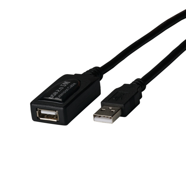 EFB Elektronik K5263.5V3 cavo USB 5 m USB A Nero