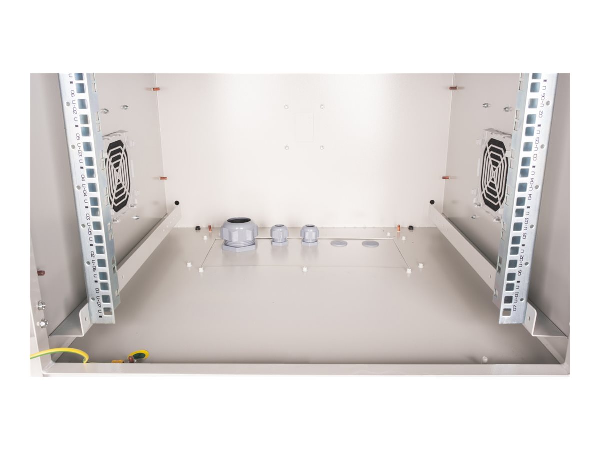 ROLINE 26.21.0083 armario rack 7U Bastidor de pared Gris