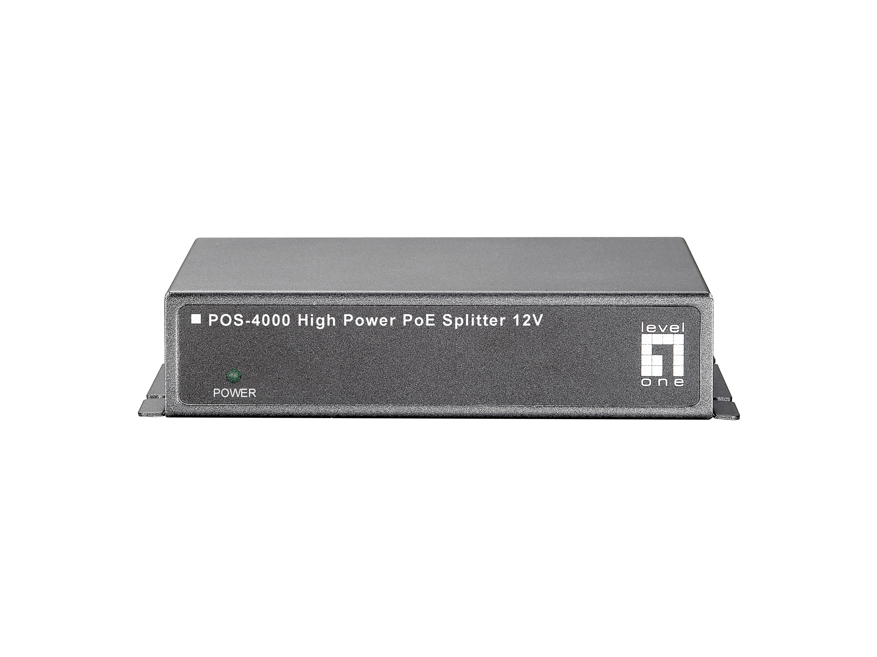 LevelOne POS-4000 divisore di rete Grigio Supporto Power over Ethernet (PoE)