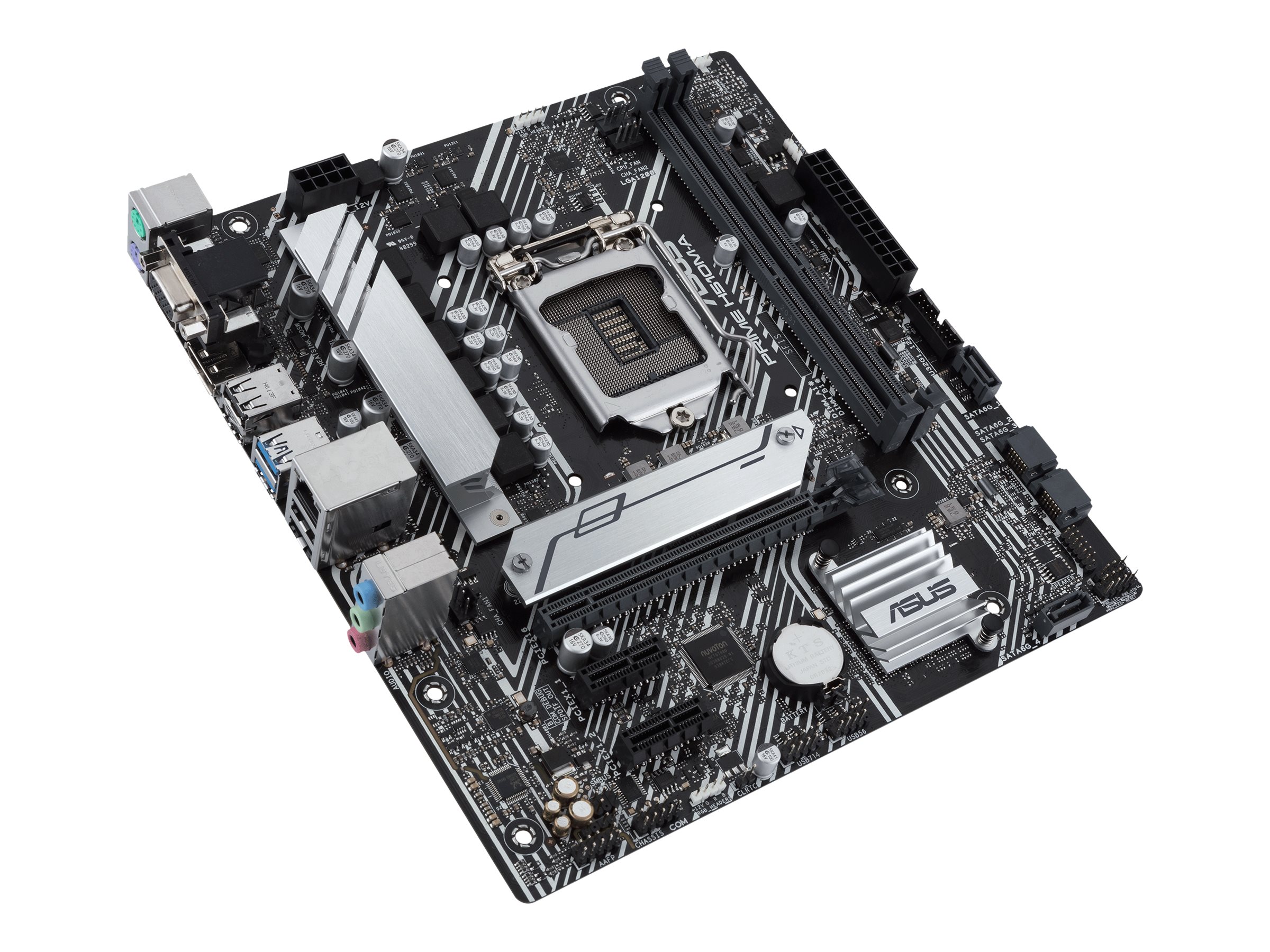 ASUS PRIME H510M-A - Motherboard - micro ATX - LGA1200-Sockel - H510 Chipsatz - USB 3.2 Gen 1 - Gigabit LAN - Onboard-Grafik (CPU erforderlich)