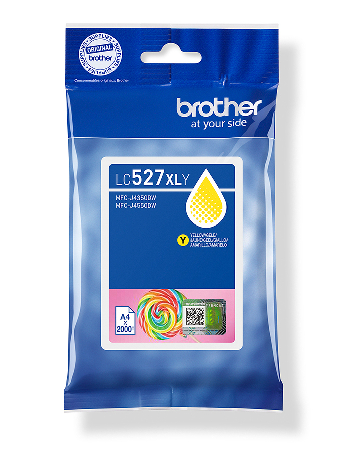 Brother LC527XLY cartuccia dinchiostro 1 pz Originale Resa elevata (XL) Giallo
