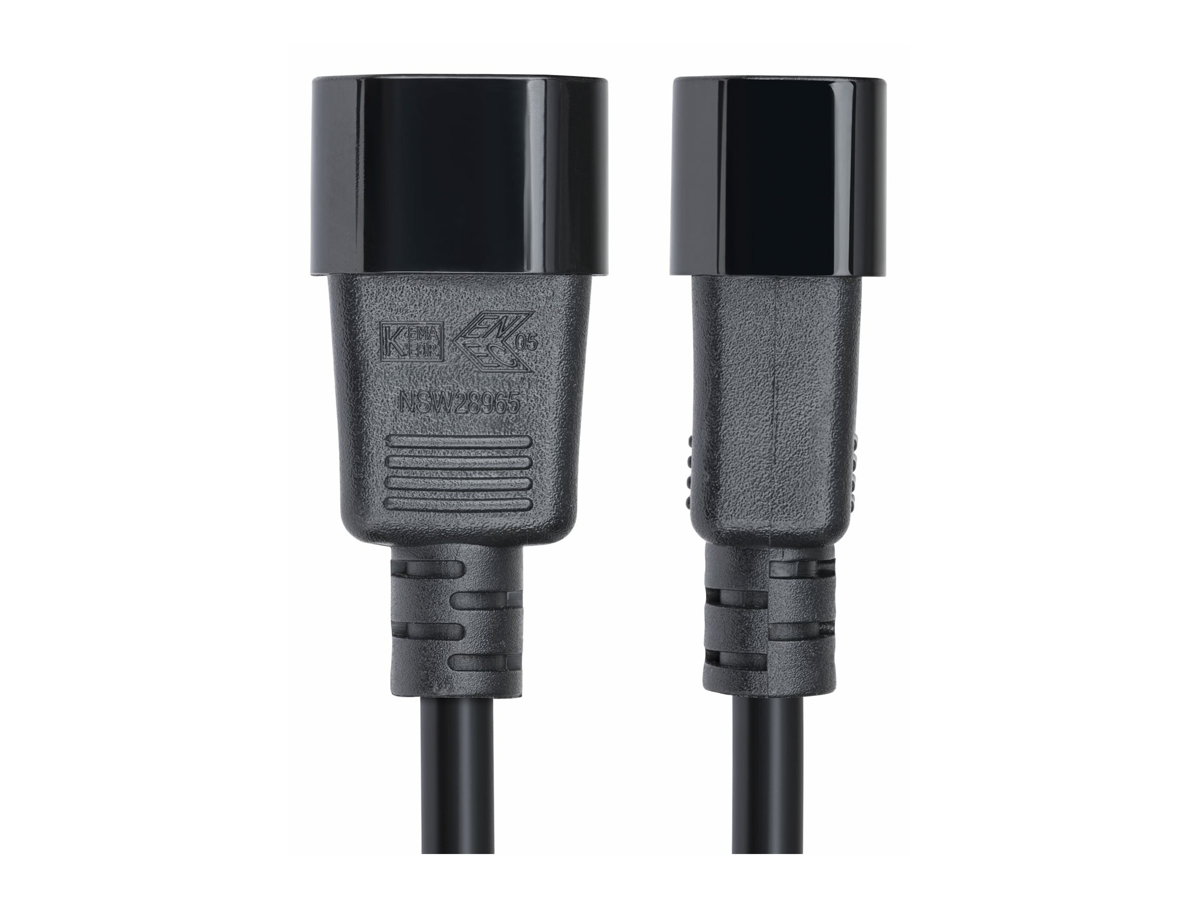 StarTech.com Cavo Prolunga di Alimentazione da 4,5m, Cavo di Alimentazione da C14 a C13 per PDU, 15A 250V, 14AWG, Prolunga Elettrica AC Certificata KEMA-KEUR