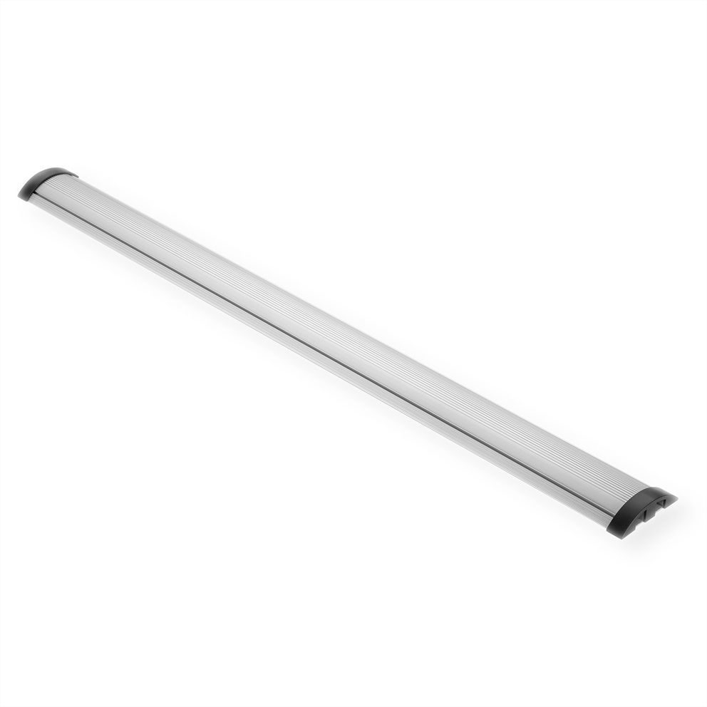 ROLINE 19.08.3107 cable organizer Floor Black, Silver