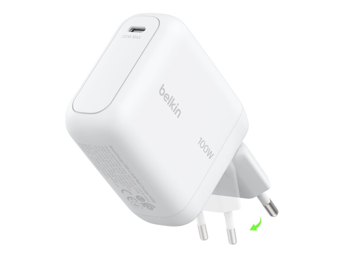 Belkin BoostCharge - Netzteil - GaN - 100 watt - Fast Charge (USB-C)