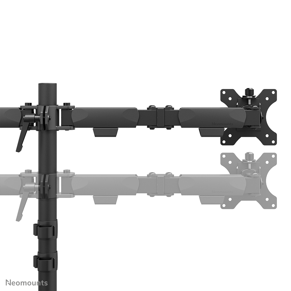 Neomounts DS45-600BL2 Soporte de monitor doble 10-32