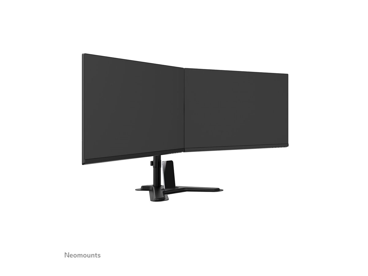 Neomounts DS45-600BL2 Soporte de monitor doble 10-32