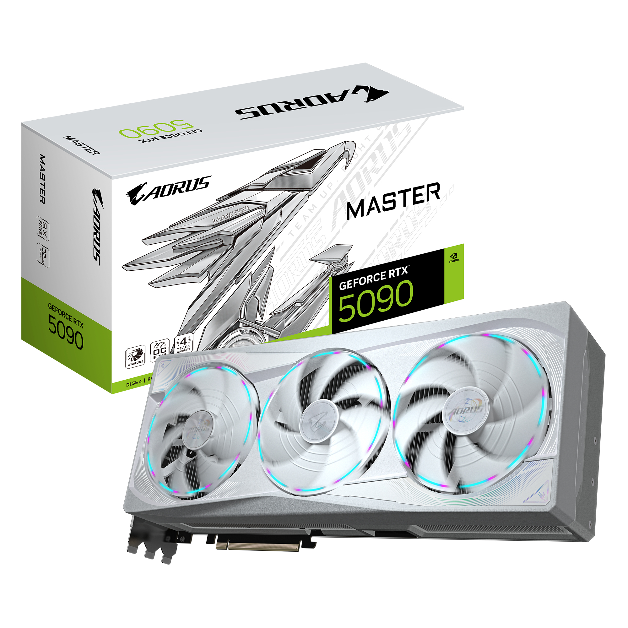 Gigabyte AORUS GeForce RTX 5090 MASTER ICE 32G - OC Edition