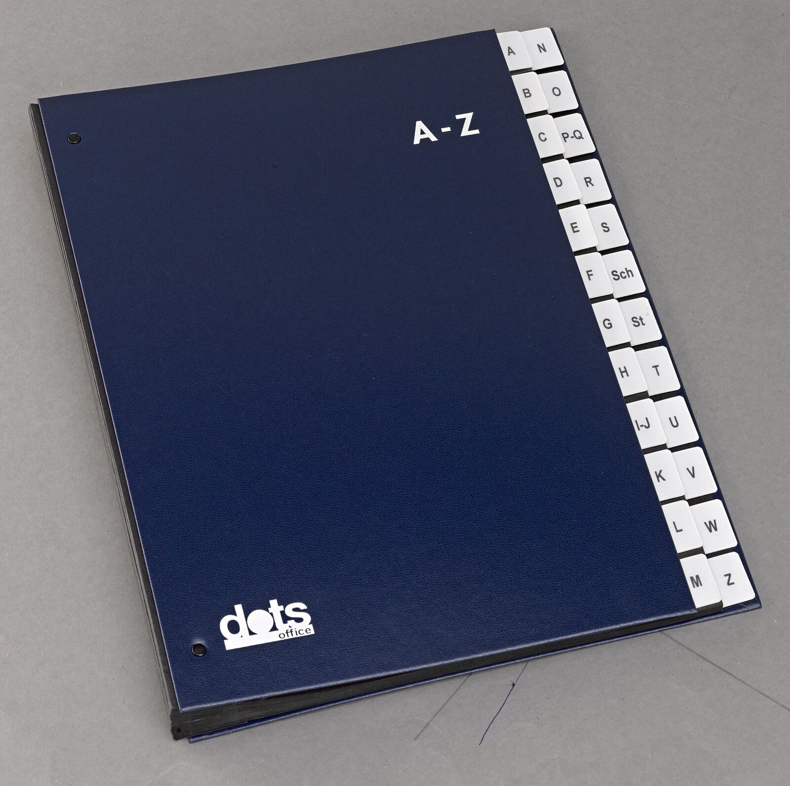 dots Pultordner A-Z blau 44199-02