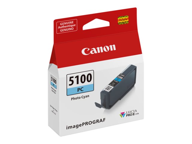 Canon PFI-5100 PC cartuccia dinchiostro 1 pz Originale Ciano per foto