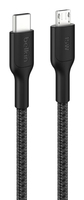 Belkin BoostCharge Pro USB C Micro-USB A Schwarz - Kabel - Digital/Daten
