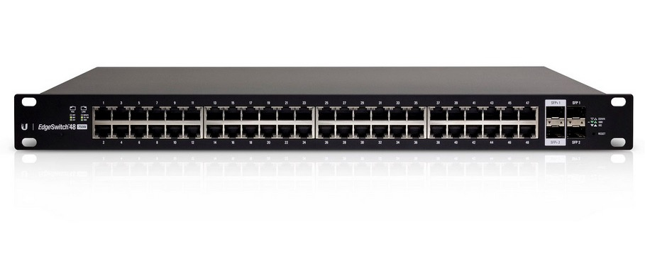 Ubiquiti ES-48-500W switch Gestionado L2/L3 Gigabit Ethernet (10/100/1000) Energa sobre Ethernet (PoE) 1U Negro