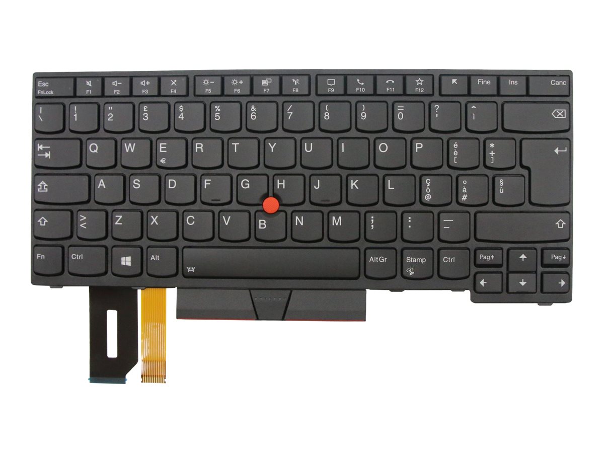 Lenovo Chicony - Ersatztastatur Notebook - hinterleuchtet