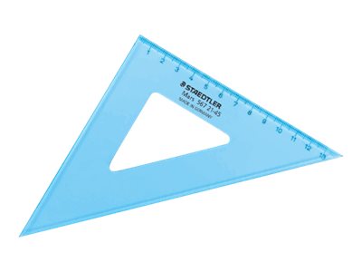 STAEDTLER Mars - Geodreieck - 26 cm - 45�, 45�