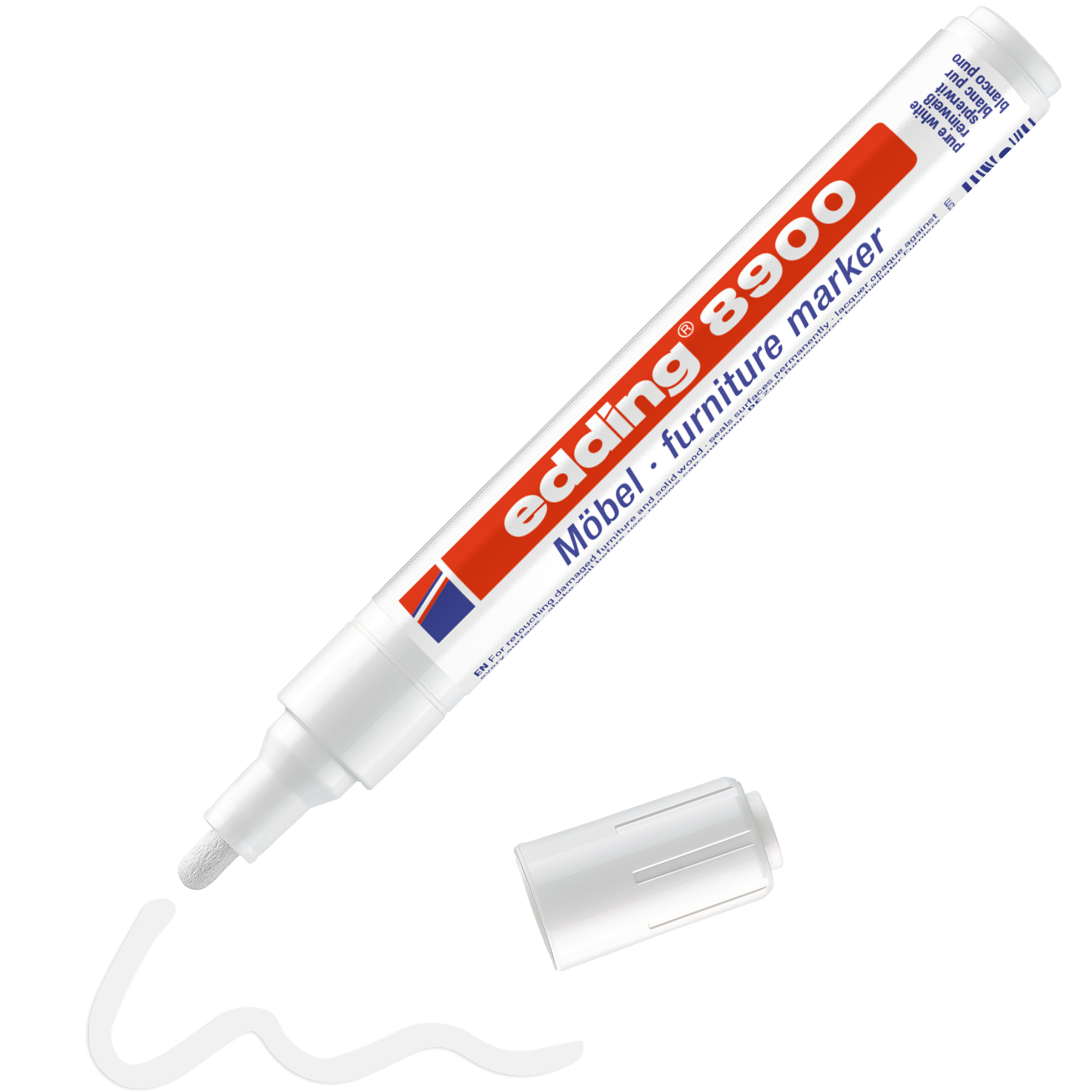 EDDING 8900 4-8900-1-4624 M�belmarker Reinwei� 1.5 mm 2 mm