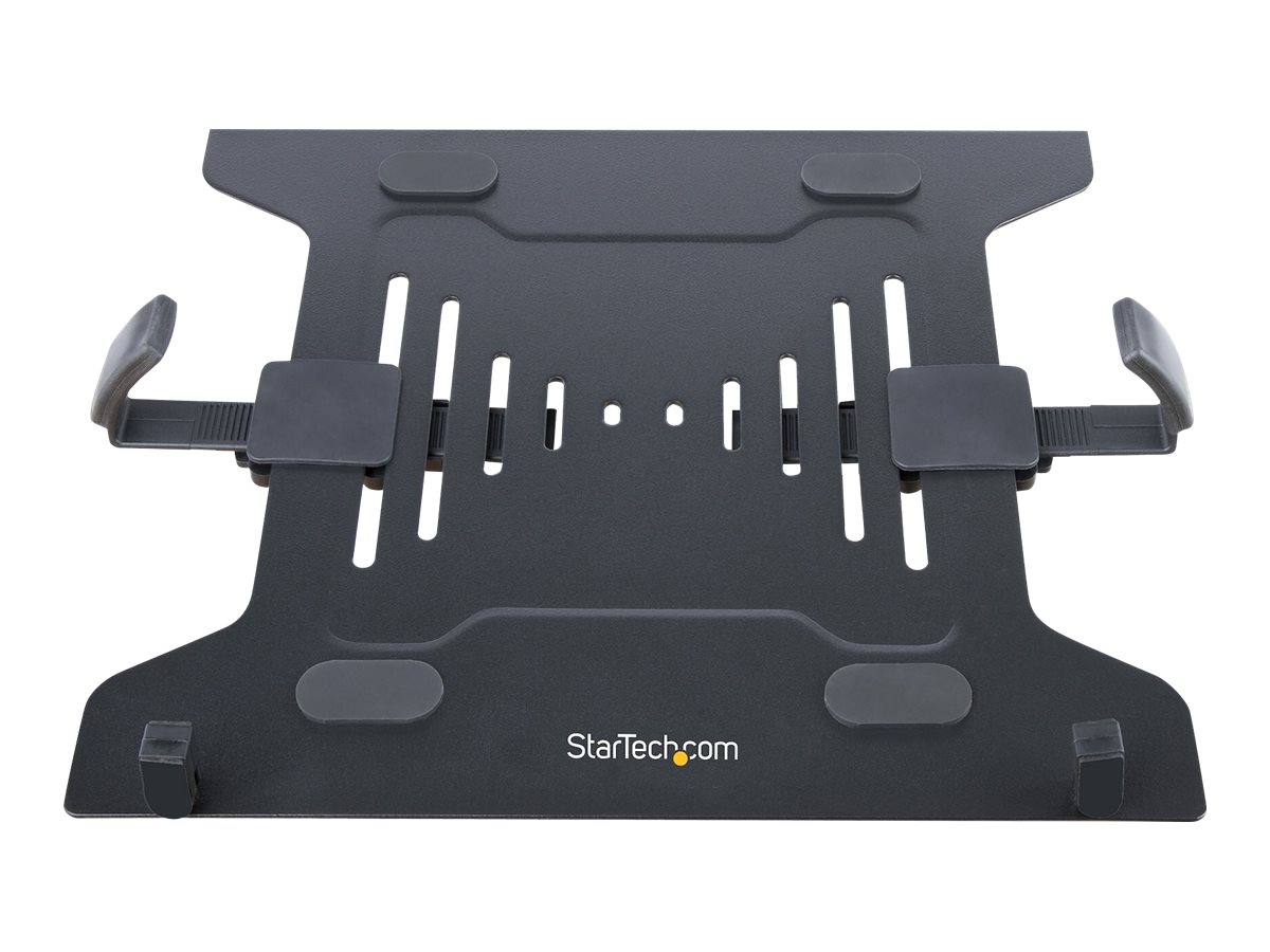 StarTech.com VESA Laptop Tray, Adjustable Monitor Arm Laptop Tray Secures  Notebooks up to 4.5kg (9.9lb), 75x75 & 100x100 VESA Holes, Ventilated