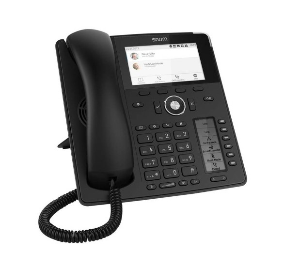 Snom D785N VoIP-Telefon schwarz 4599 - Damage Box - VoIP-Telefon - Voice-Over-IP