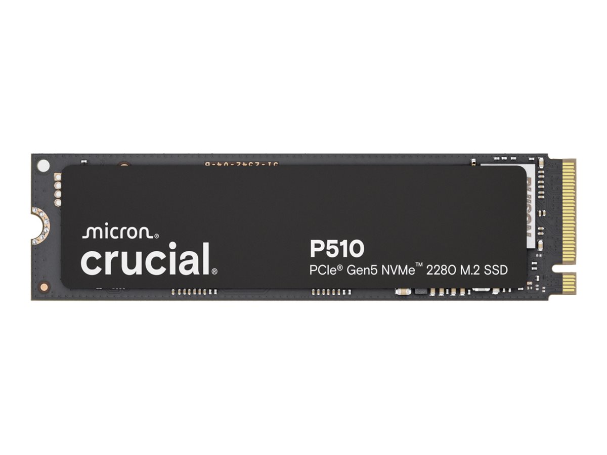 Crucial P510 - SSD - 1 TB - intern - M.2 2280 - PCI Express 5.0 x4 (NVMe)