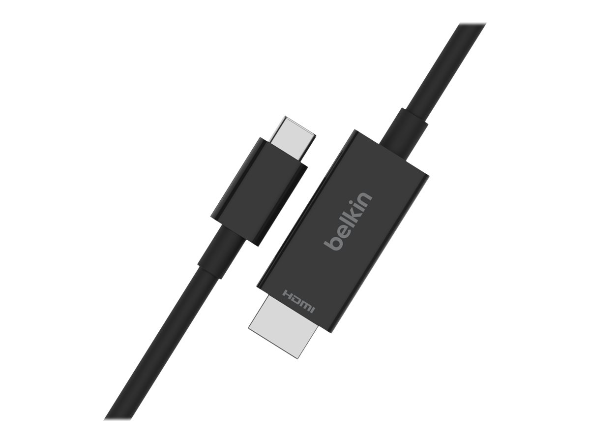 Belkin AVC012bt2MBK 2 m USB Type-C HDMI Noir