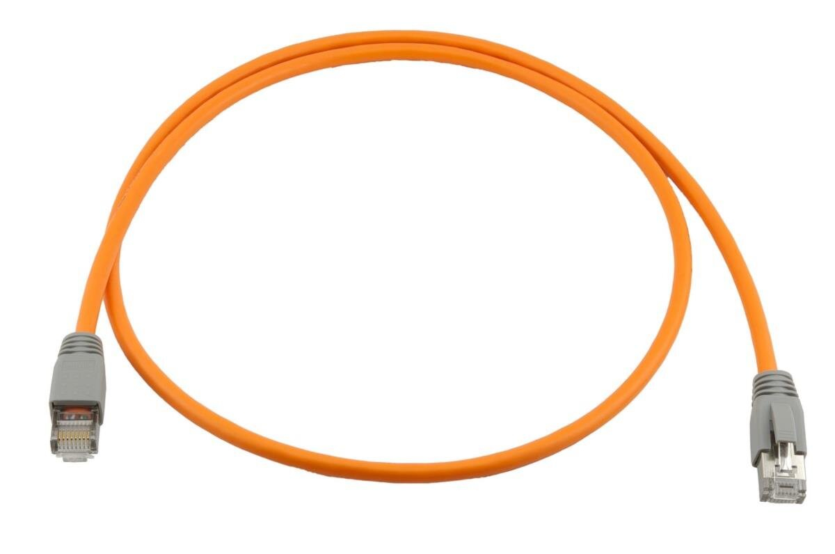 Wirewin PKW-I0-SF-K6A-PUR c�ble de r�seau Orange 15 m Cat6a S/FTP (S-STP) Rond