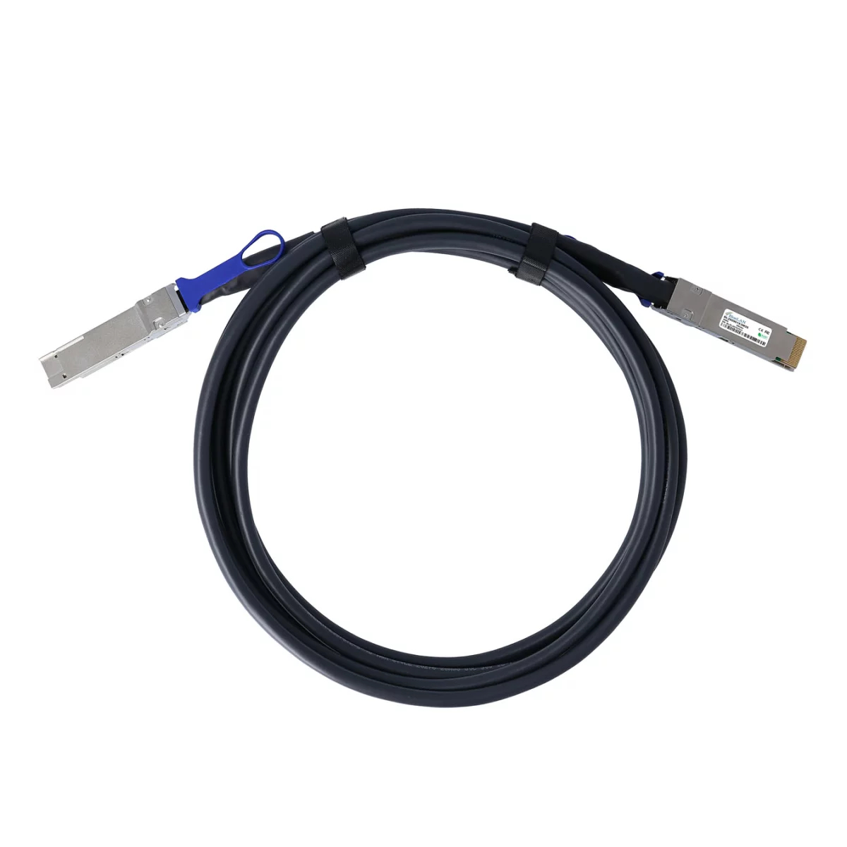 BlueOptics MCP1660-W01AE30-BL InfiniBand cable 2 m QSFP-DD Black