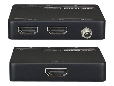 LevelOne HVE-9006 extensor audio/video Transmisor y receptor de seales AV Negro