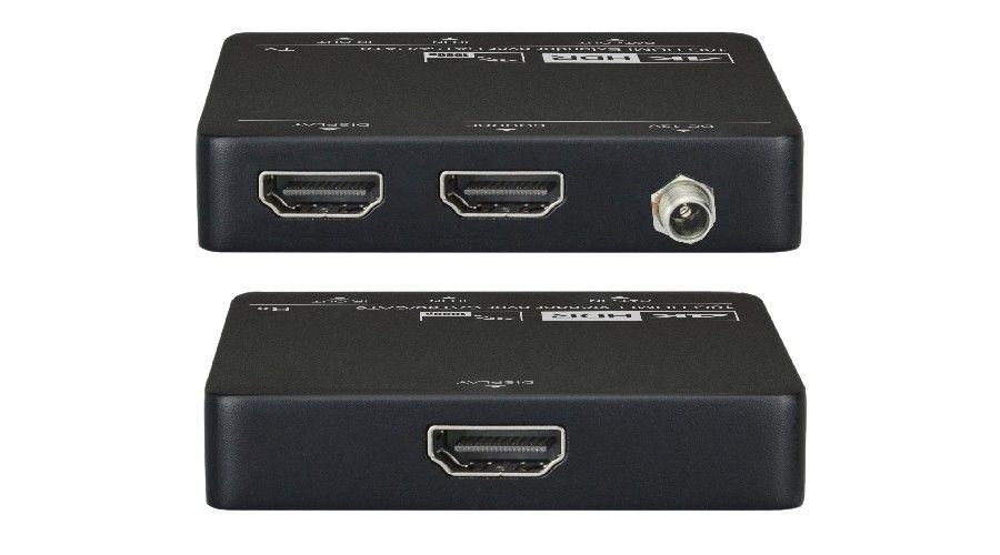 LevelOne HVE-9006 extensor audio/video Transmisor y receptor de seales AV Negro
