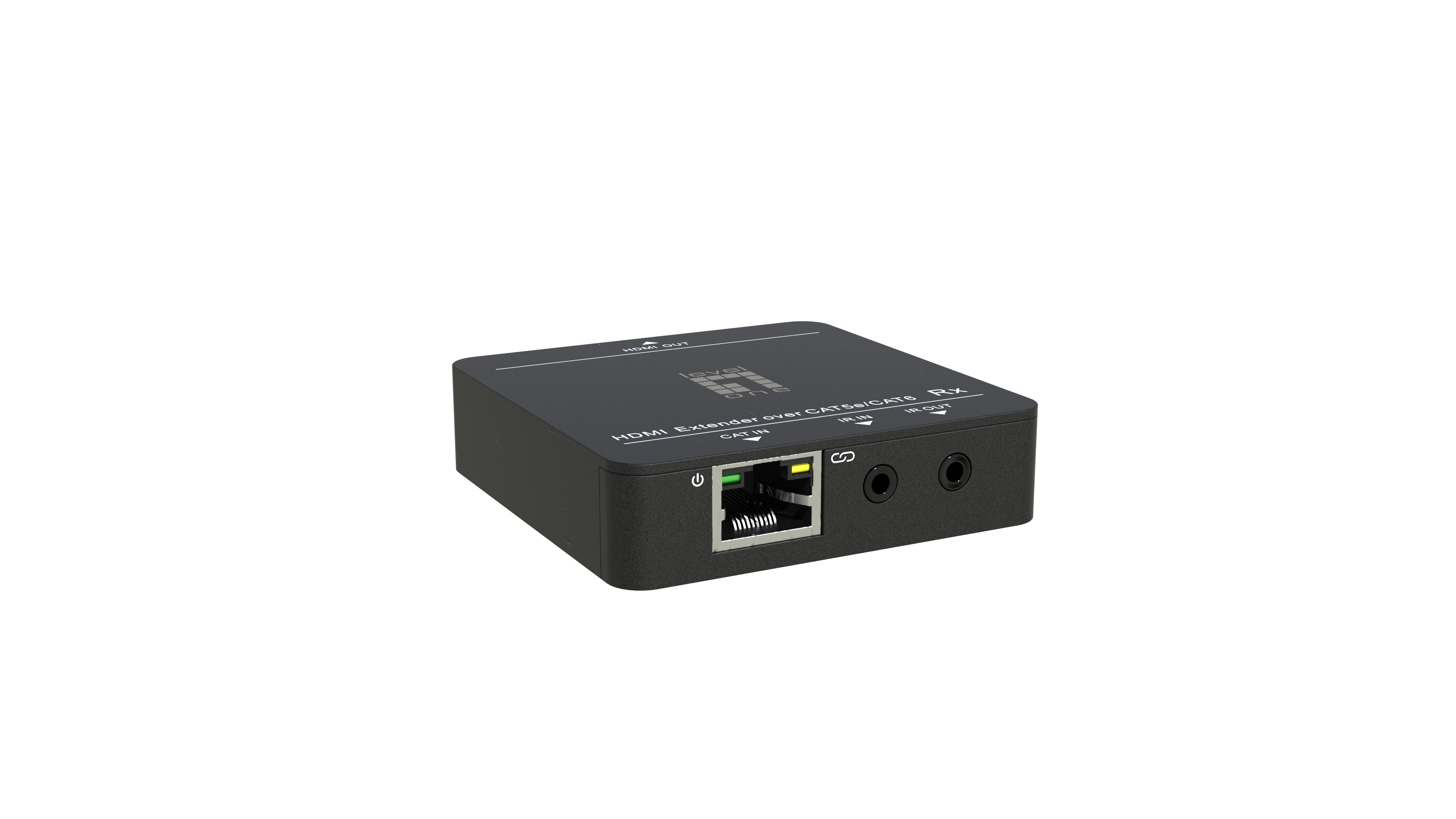 LevelOne HVE-9006 extensor audio/video Transmisor y receptor de seales AV Negro