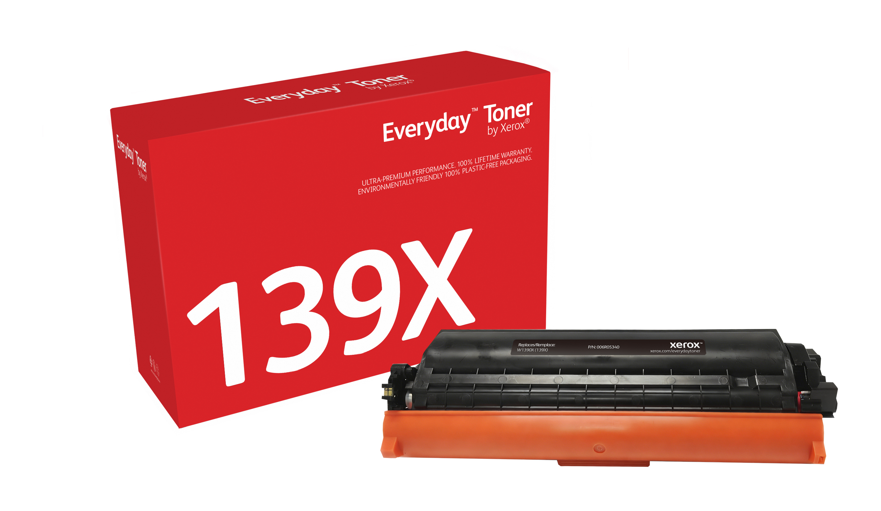 Toner Everyday di Xerox Nero compatibile con HP 139X (W1390X), Alta capacit�