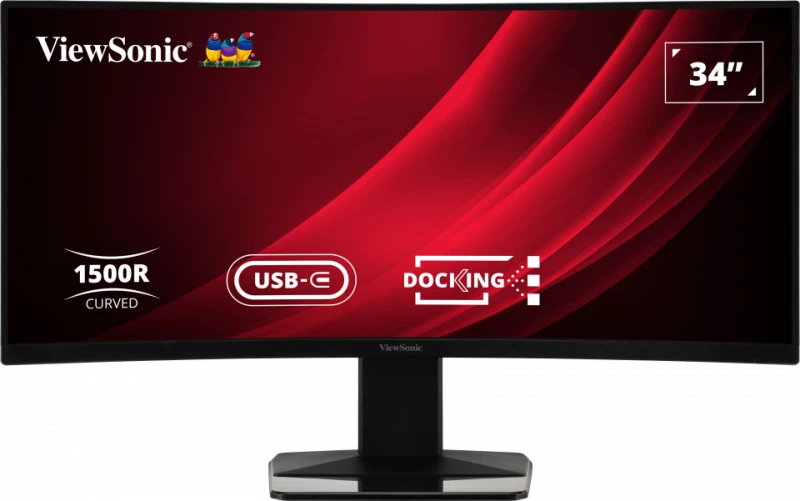 ViewSonic VG3419C - LED-Monitor - gebogen - 86.4 cm (34)