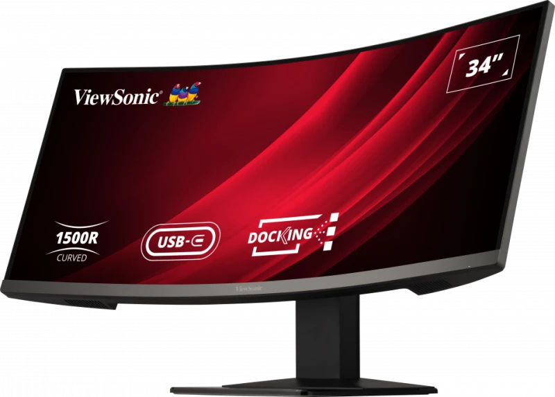 ViewSonic VG3419C - LED-Monitor - gebogen - 86.4 cm (34)