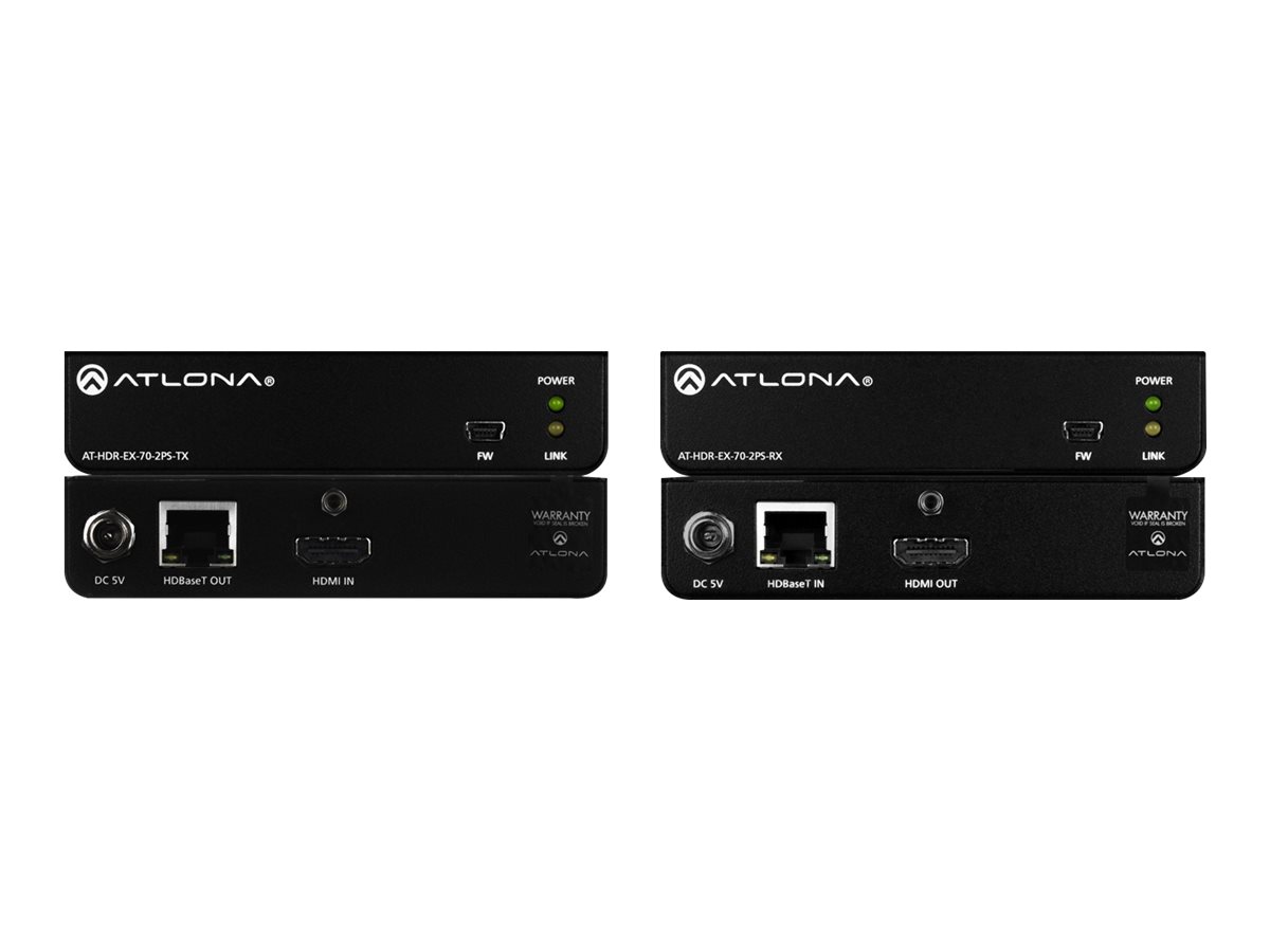Atlona HDR-EX-70-2PS 4K HDR HDMI Over HDBaseT